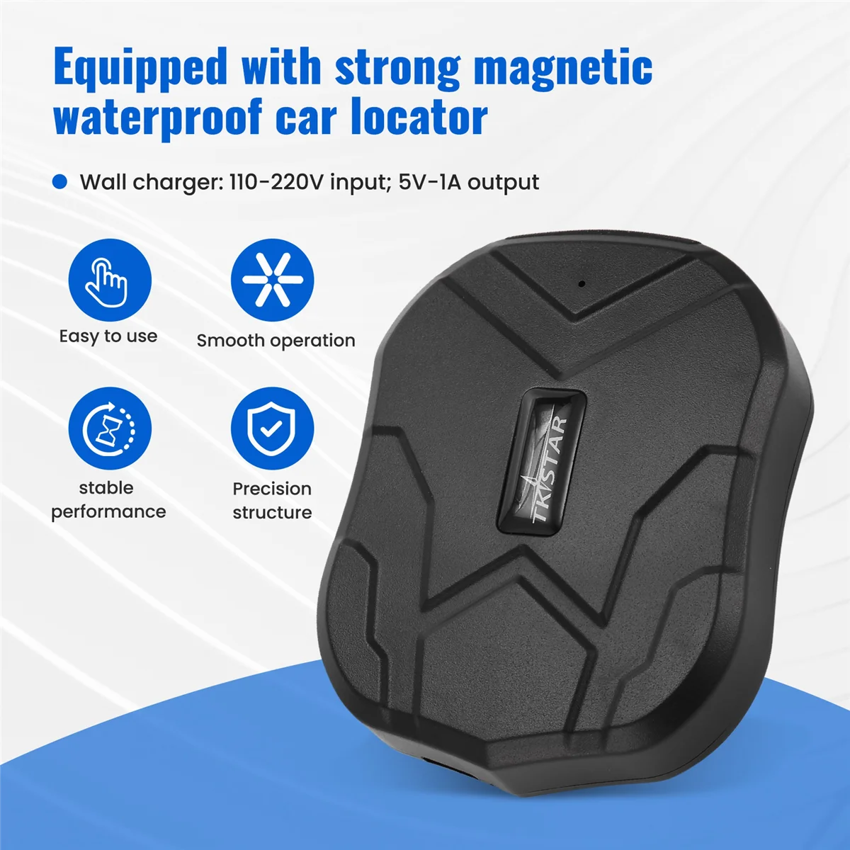 TKSTAR tk905 Coche Vehículo GPS Coche GSM Imán Hidden Espía Rastreador Impermeable