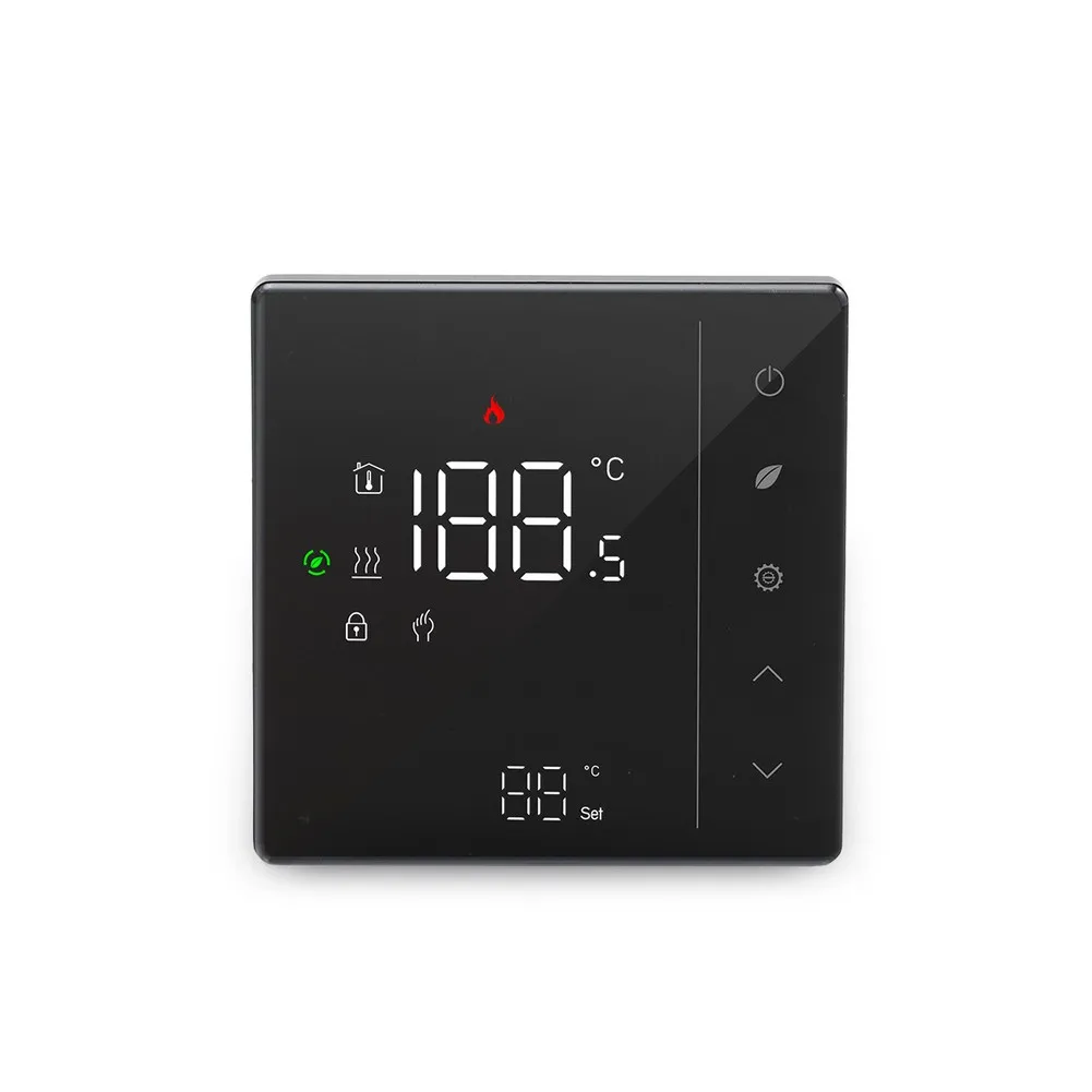 

Temperature Controller Electric Floor Heating Thermostat Compatible With Water Underfloor Heating For Residential Heating