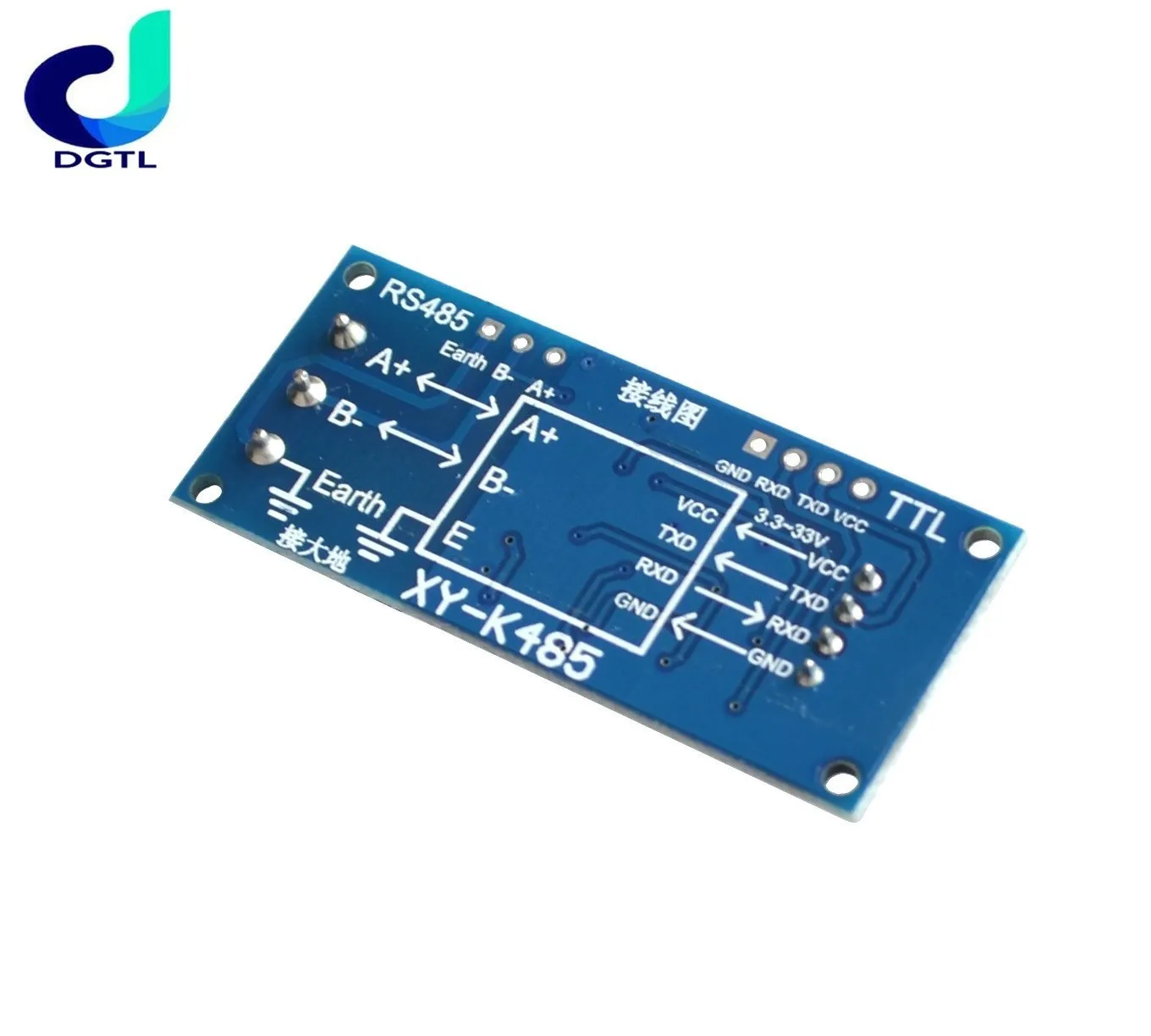 Módulo conversor de controle automático para Arduino, AVR, TTL para conversor RS485, 3.3V, 5.0V, Hardware