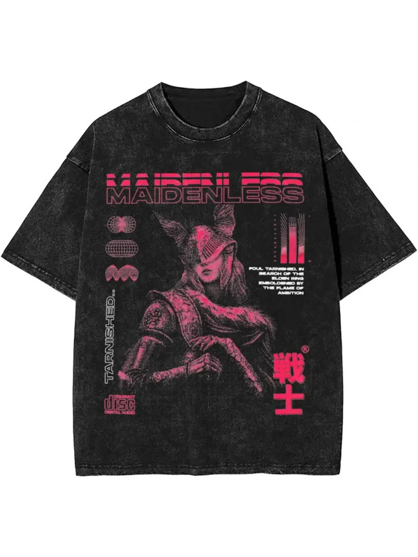 Men's Summer Washed 100% Cotton T Shirt Soft Thick Fabric Features Malenia Bradley Miquela Print A Casual Fashionable Item