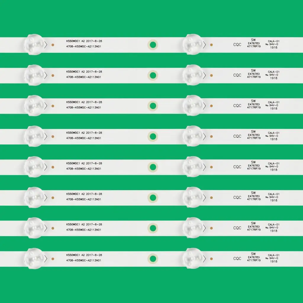 Led-hintergrundbeleuchtung streifen Für 55PUF6052 55PUF6263/T3 U55S870VKE T55K05 55U750TS 55PUF6022 55PUT6002 K550WDC1 A1 K550WD-A2 K550WDC2