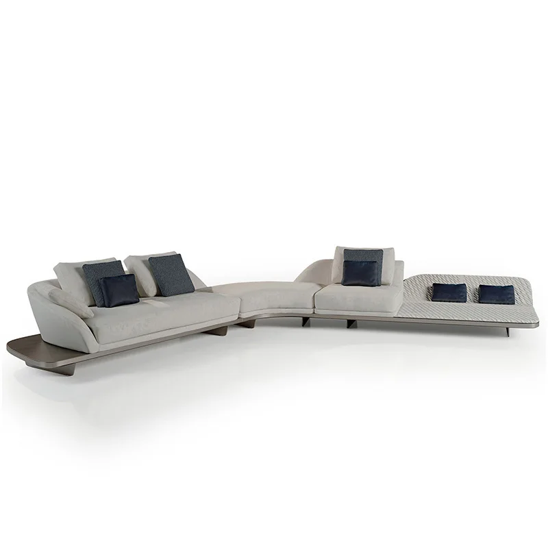 

Sofa luxury sofa, sofa Ferrari leather sofa, villa curved sofa various groups