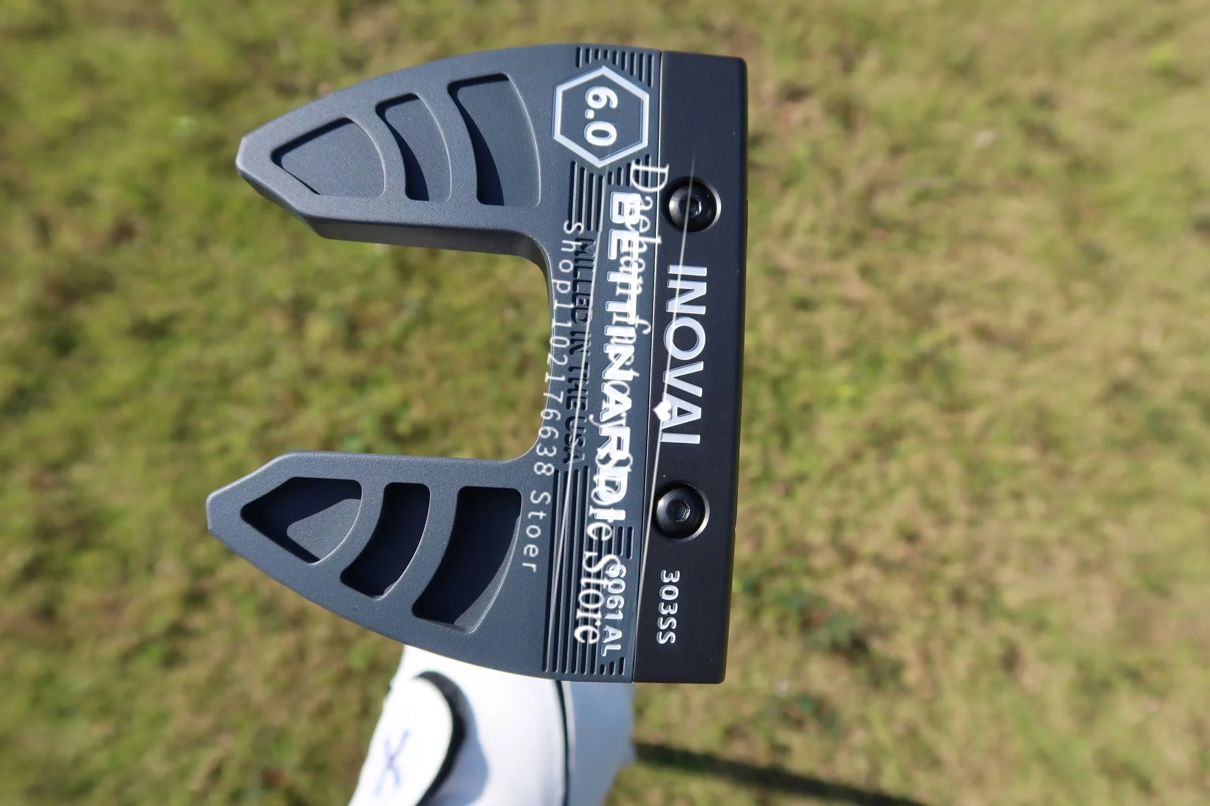 

2025 New INOVAI REV 6.0 CENTER straight neck golf putter 32/33/34/35/36 Inch Steel Shaft With Head Cover