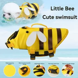 Summer Dog Life Vest Jacket Reflective Pet Clothes Puppy Swimwear Dog Life Jacket Safety Swimming Suit Dog Supplies