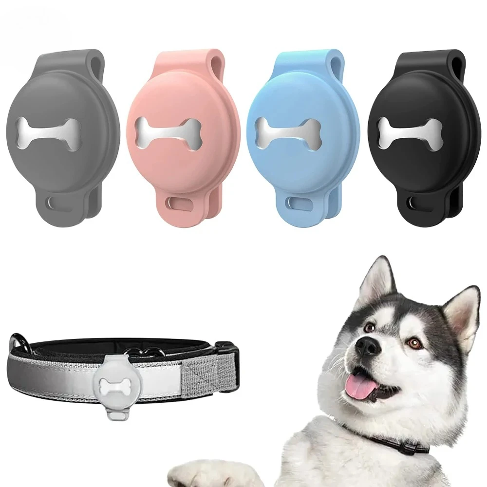 Dog GPS Smart Locator Silicone Sleeve Dog Bone Anti-Lost Locator Tracker Pet Tracker Wearable Bluetooth Cat Anti-Lost Record view 2