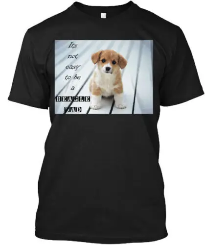 Beagle Dad T-Shirt Made in the USA Size S to 5XL