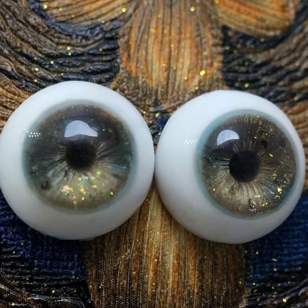 14mm BJD doll eyes 1/3 real life wind plaster eyes 