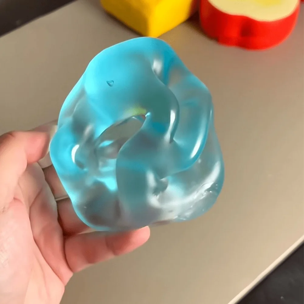 

Ocean Blue Malt Sugar Moldable Squeeze Toy, Stress Relief Squeeze Toy With Slow Rebound