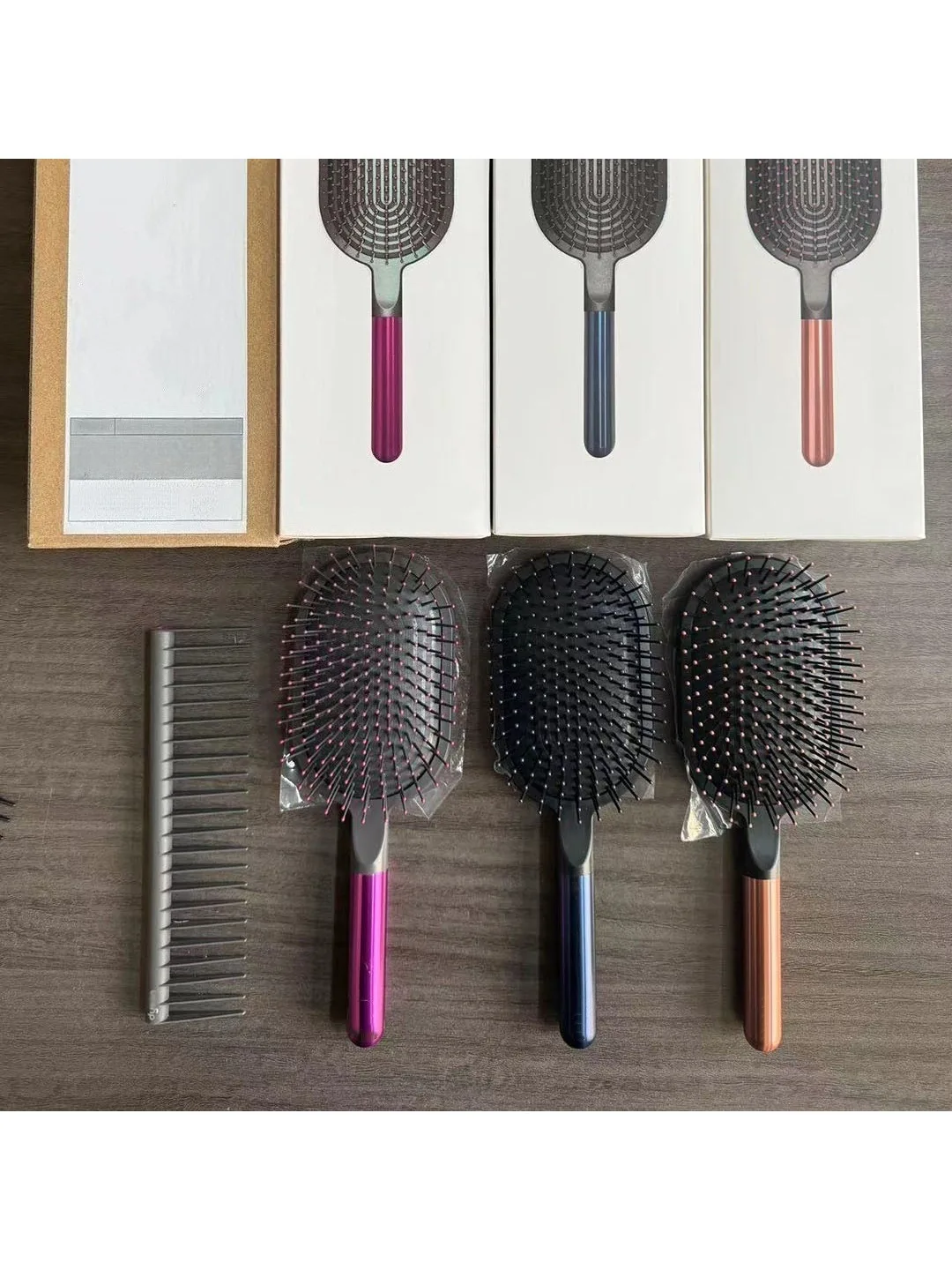 

D Series Air Cushion Comb High-end Gift Set Hairstyle Curling Hair Air Cushion Wide Teeth Massage Styling Comb Limited Edition
