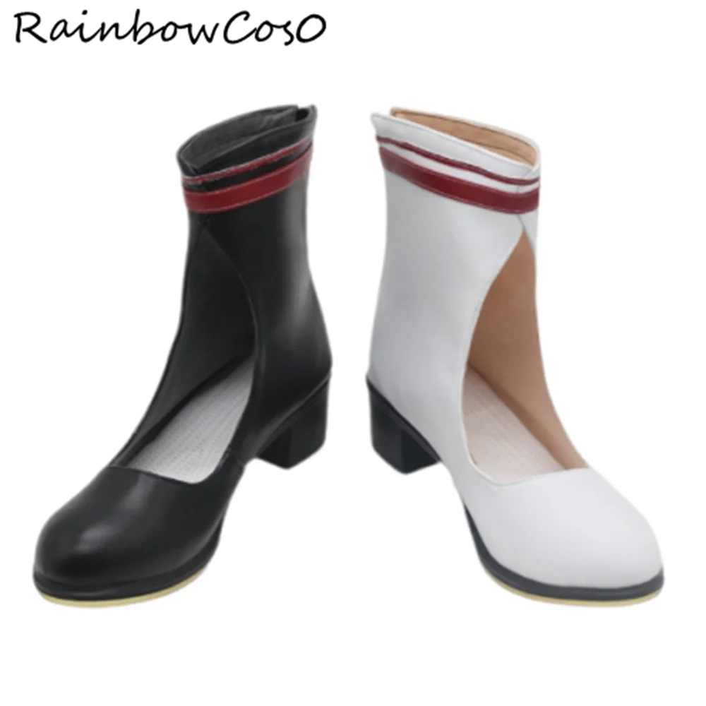 Curren Chan Umamusume joli Derby Cosplay chaussures bottes jeu Anime Halloween noël RainbowCos0 W4580