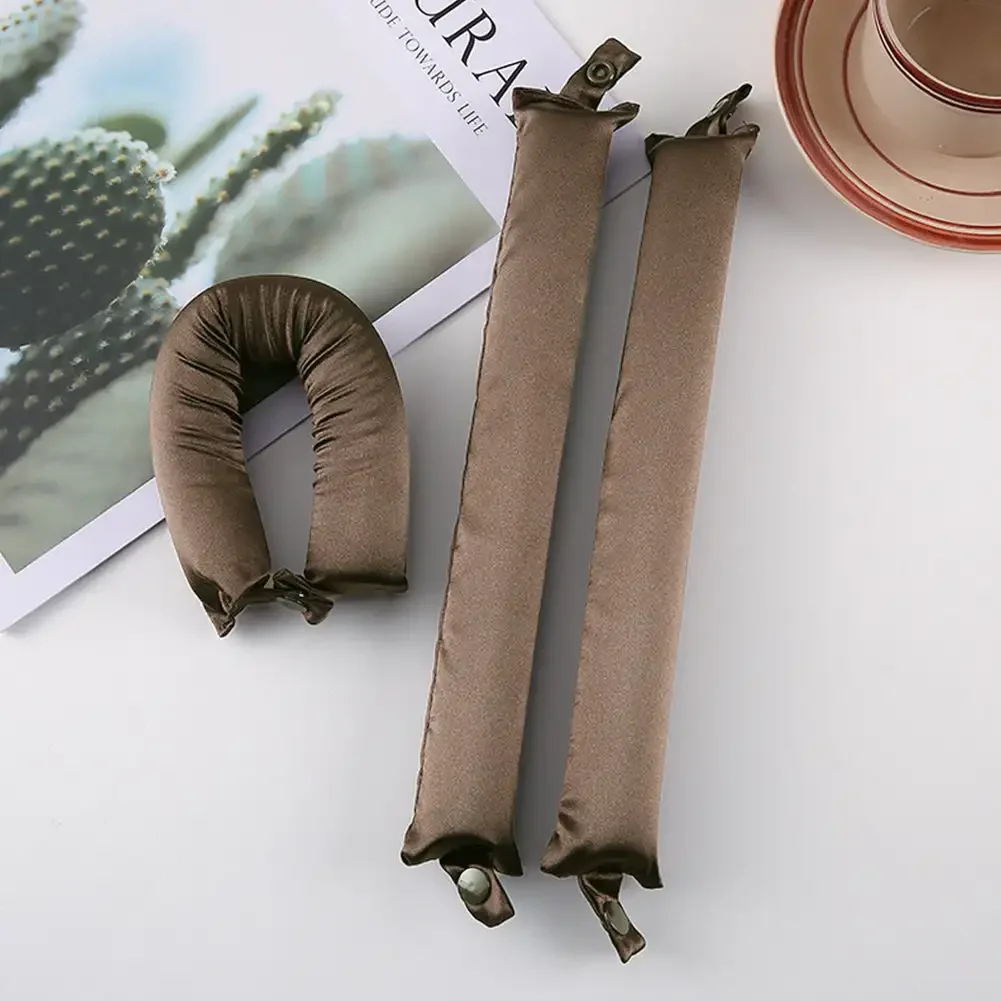 قضيب تجعيد ساتان بدون حرارة ، لفات تنفجر ، بدون حرارة ، نوم ، مجعد شعر كسول ، قضبان مضلعة ، أربطة رأس لتصفيف الشعر ، 3 لكل مجموعة