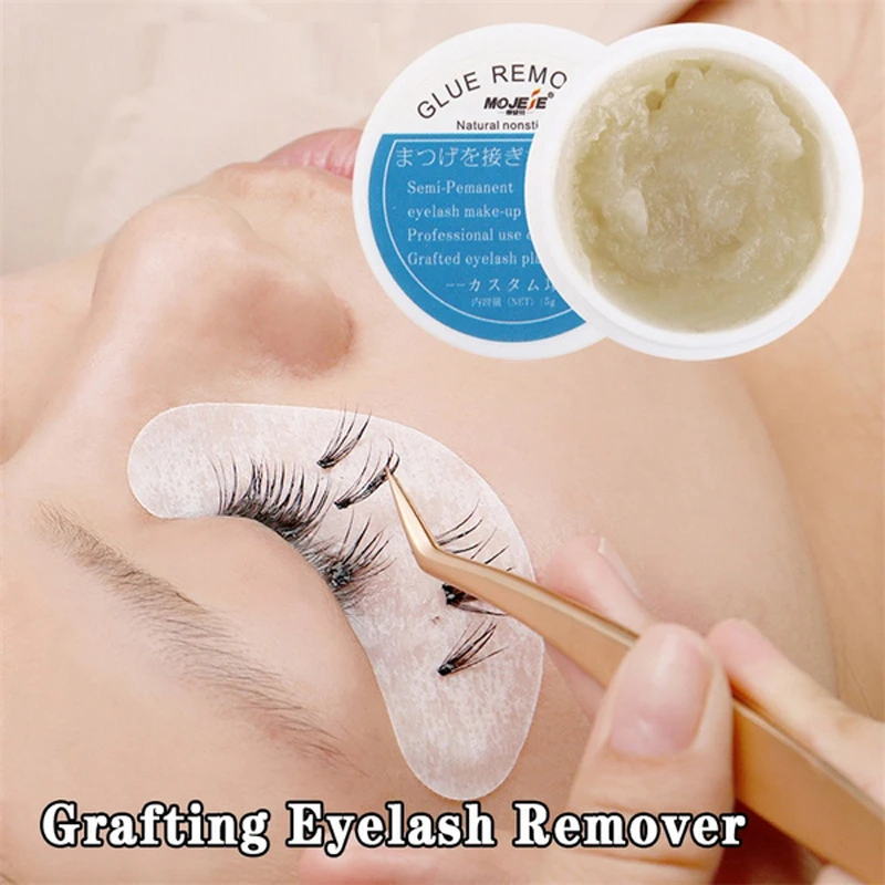 5g Grafting Eyelash Remover Glue Professional Extension Non-irritating Adhesive Glue Removal Eye Lashes Make Up Remover Cream