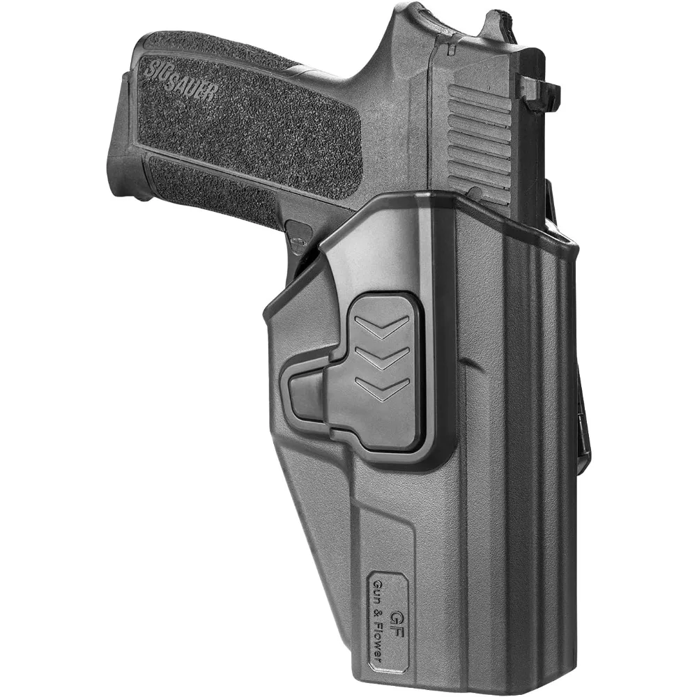 

Кобура OWB для Sig SP2022, компактная, полимерная кобура для правой руки, выпуска пальца, 360 ° Регулируемый не может снаружи на поясе