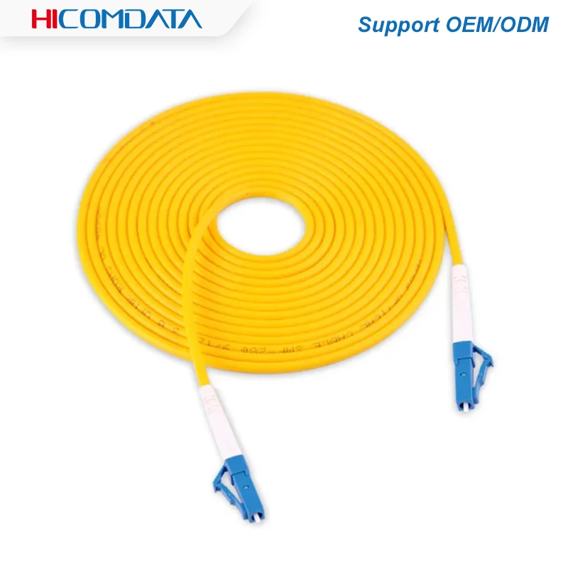 Imagem -06 - Lc-upc Single Mode Cabo de Fibra Óptica lc lc sm 2.0 ou 3.0 mm 125um Ftth Fibra Patch Cord Jumper de Fibra Óptica 1m 3m 5m 10m