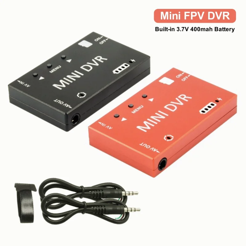 

Mini FPV DVR Video Audio Recorder Module NTSC/PAL Switchable Built-in Battery For RC FPV Multicopters VR Goggle Monitor