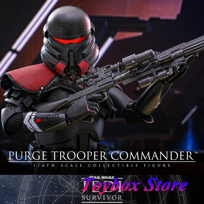 HOTTOYS HT VGM67 1/6 Jedi Survivor Action Figure Purge Trooper Commander Star Wars Original Fans 12