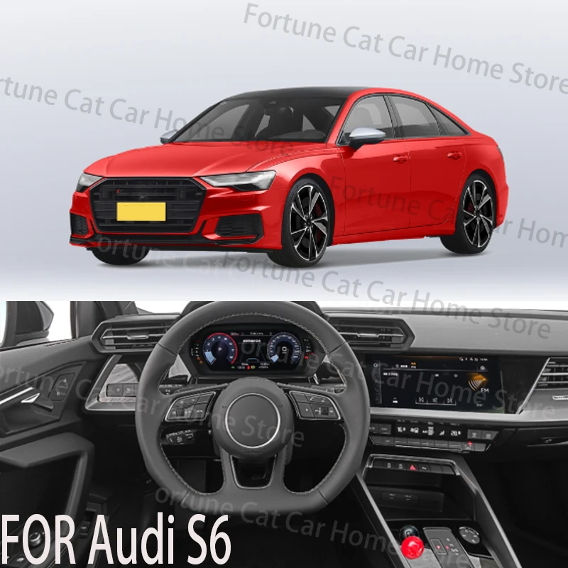 

FOR AUDI S6 car BUTTON START Modification of pull rod decorative ball All metal ball tie rod Circular decorative cover