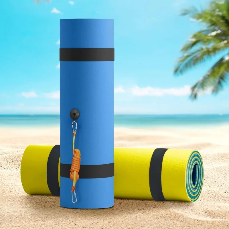 

Плавающий коврик для озера 8 x 4 фута — Плавающий коврик для озера — 3-слойная устойчивая к разрыву пена XPE с банджи-лентой длиной 16,4 фута