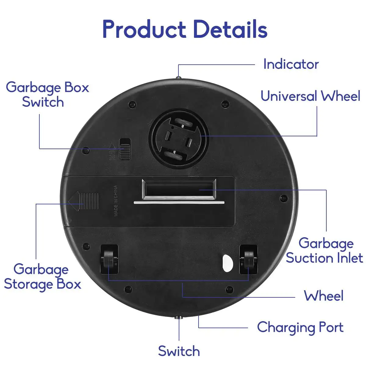 Smart Automatic Robot Vacuum Cleaning Machine Intelligent Floor Sweeping Dust Catcher Carpet Cleaner For Home Automatic Cleaning