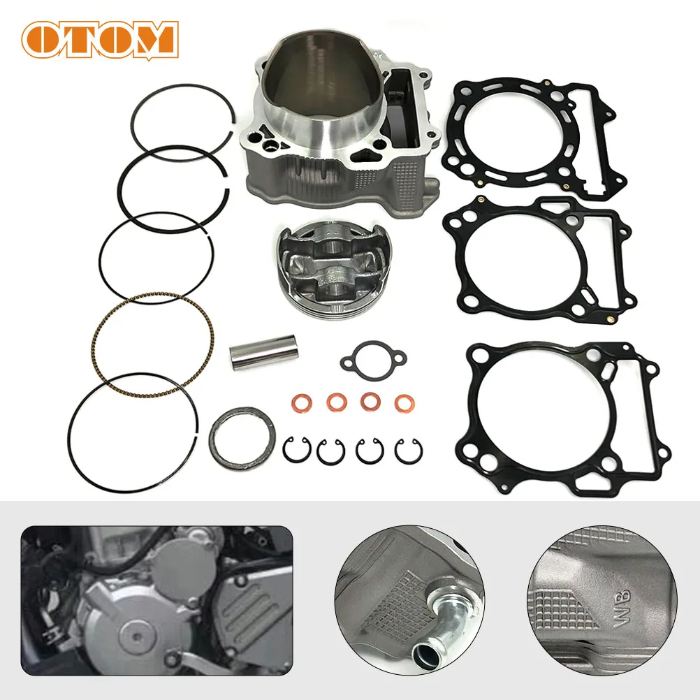 OTOM Motorcycle 434cc 94mm Big Bore Cylinder Piston Gasket Kit For SUZUKI DRZ400 LTZ400 DRZ LTZ 400 Engine Parts Dirt Bike