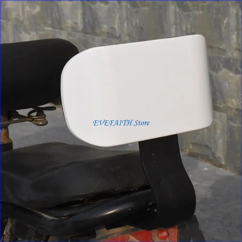 

124B Electric Scooter Backrest Waterproof Backrest Metal Support Easy Installation