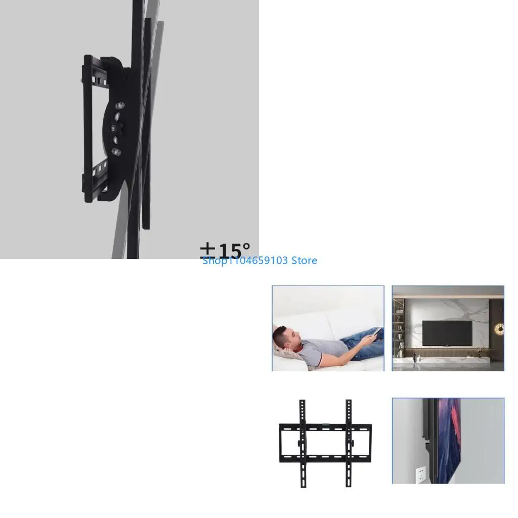 

Телевизионное настенное крепление для большинства 26-55 дюймов/40-70-дюймовое