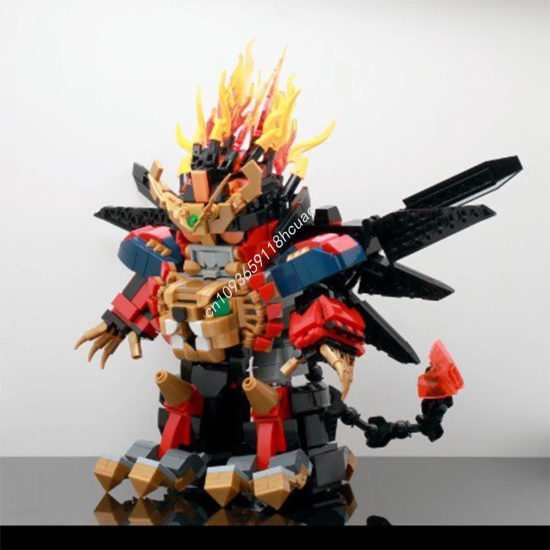 

905pcs MOC GENISIC GAOGAIGAR nan Model STEM Educational Building Blocks Inspires Christmas Surprise Gift