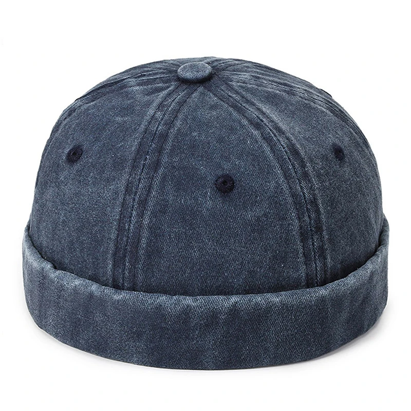 2026 New Fashionable Landlord Hat Washed Cowboy Guapi Hat Street Hip Hop Hat Daily Leisure Decoration Hat Unisex Borderless Hat