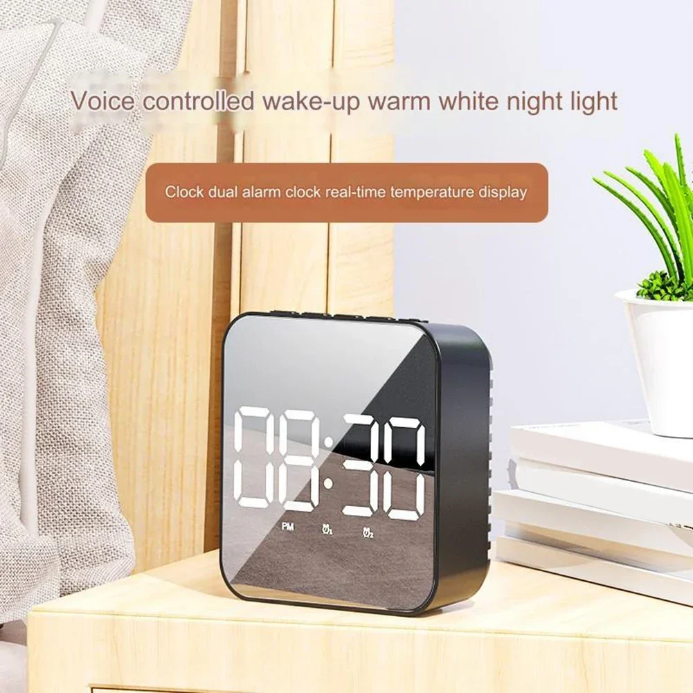 LED Large Digital Wall Clock With Remote Control Temperature Humidity Date Week Display Countdown Timing Clock Home Decoration