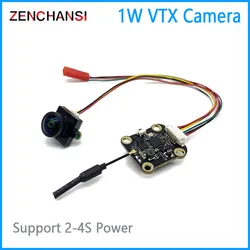 Over 5km fpv suit 5.8G 48CH 1000mW adjustable Wireless AV Transmitter and Starlight CMOS 1000TVL FPV Camera for RC Racing Drone