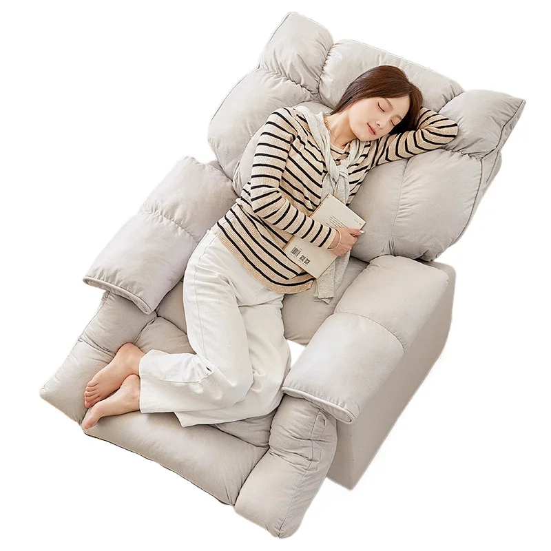 

Ленивый диван, многофункциональный бытовой стул с откидной спинкой, вращающееся кресло для спальни, пространство для отдыха, диван-кабина, одиночный диван-кресло