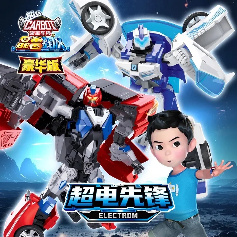 2026  Hello Carbot Crystal Beast Team Series Combination Transformational Autobot Toy Electrom Collect Ornaments