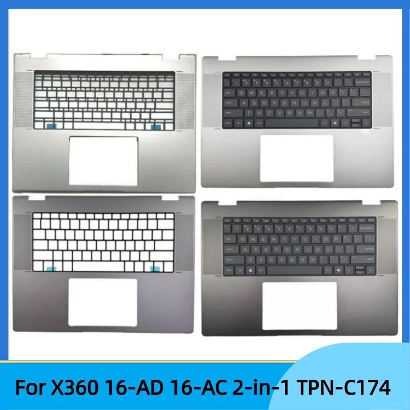 

Новый ноутбук для X360 16-AD 16-AC 2-в-1 TPN-C174, верхняя крышка упора для рук, корпус C