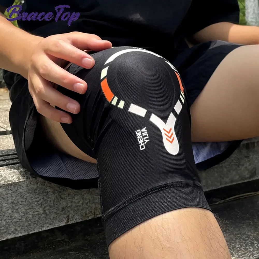 1 PCS Compression Knee Braces To Support Meniscus Tear, Arthritis, Joint Pain Relief & Injury Recovery, Leg Support for Running