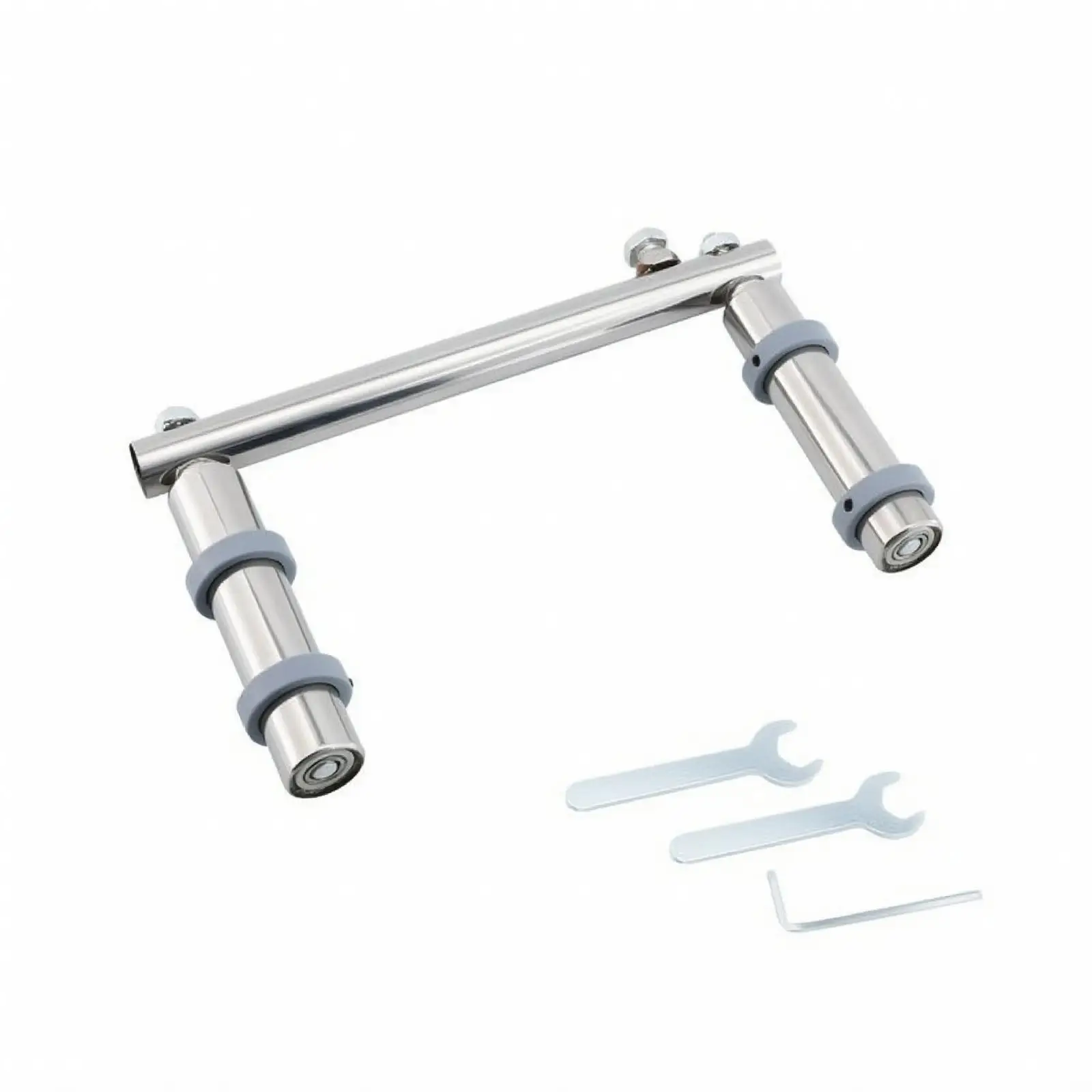 Elastic Band Holder for Sewing Machine Stainless Steel Adjustable Elastic Guide Rack for Waistband Cuff