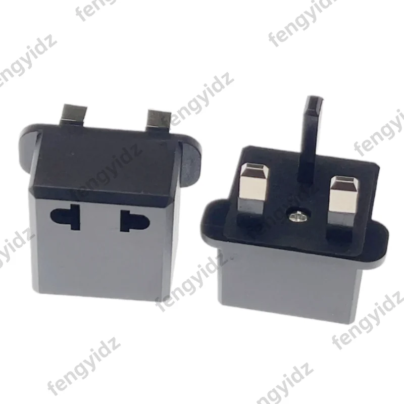 US/EU to UK Travel Power Socket Plug Adapter 13A 250V  Malaysia Singapore 9624