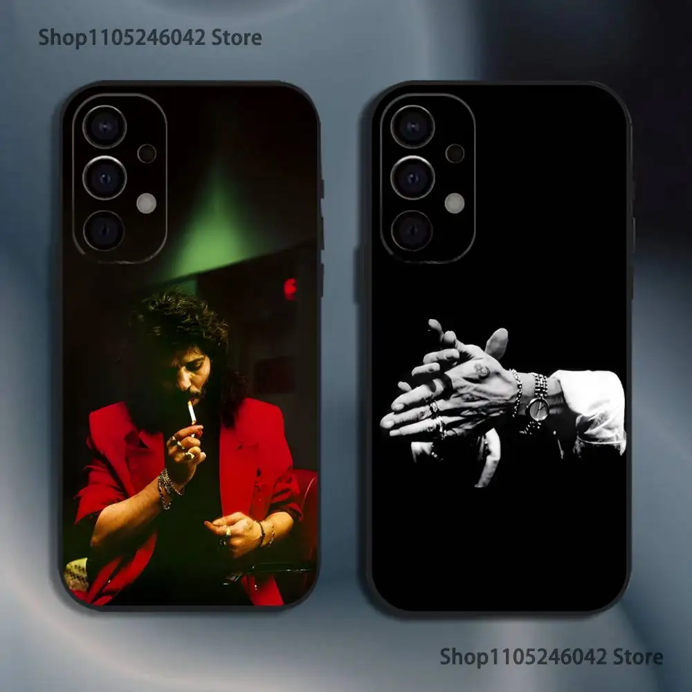 

C-Camaron De La Isla For Samsung S25,S24,S21,S22,S23,S30,Ultra,S20,Plus,Fe,Lite,5G Black Cover Phone Case