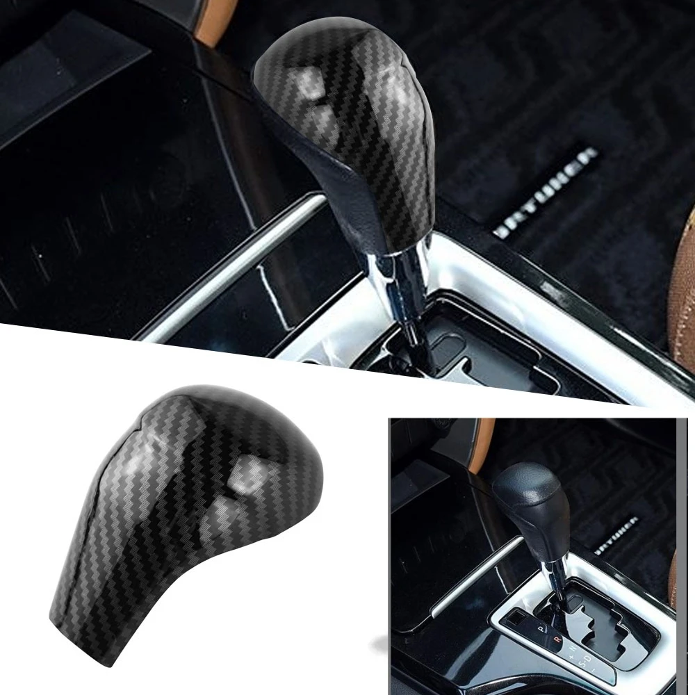 AT Gear Shift Knob Cover Decoration Sticker for Toyota Fortuner 2016 - 2022 Hilux Revo Conquest 2015-2021 Interior Accessories