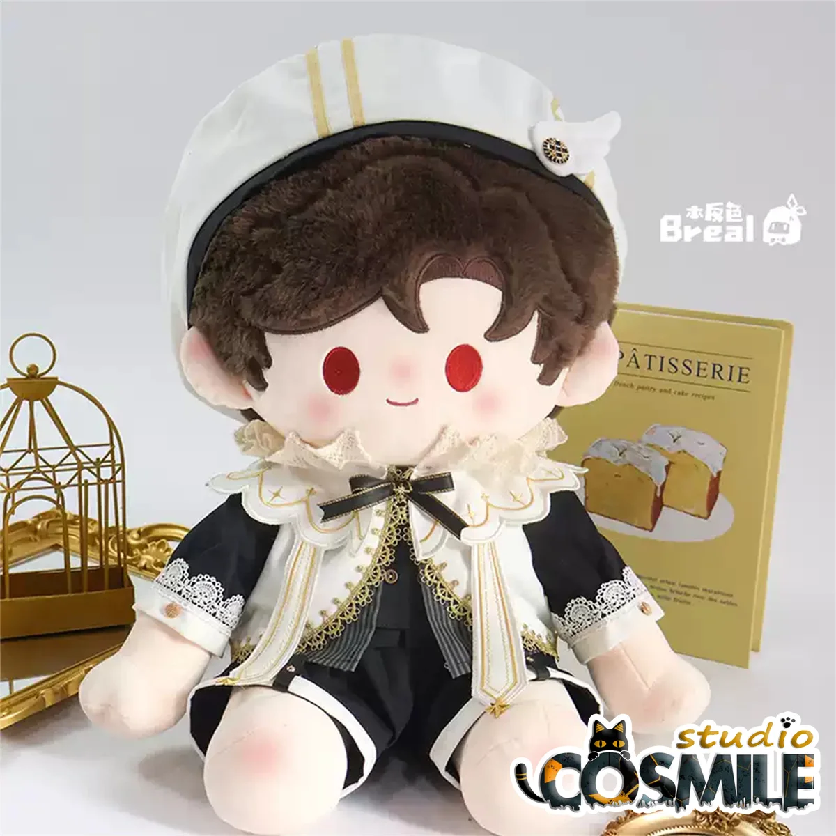 

Kpop Idol Star Court Священник Шляпа Крест Хор Платье Костюм 10см 20см 15см 40см Плюшевая кукольная одежда Аксессуары для кукол Shengxin FS Apr