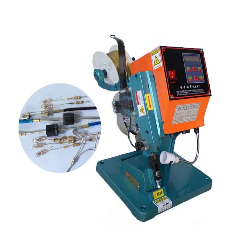 Automatic copper belt machine neon lamp and wire core crimping silent copper belt machine including mold