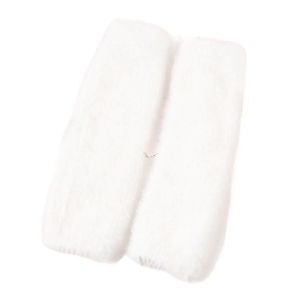 

Long Wrist Guard Korean Style Knitted Warm Sleeves Hole Y2k Woolen Gloves Elastic Solid Color Warm Arm Covers Spring