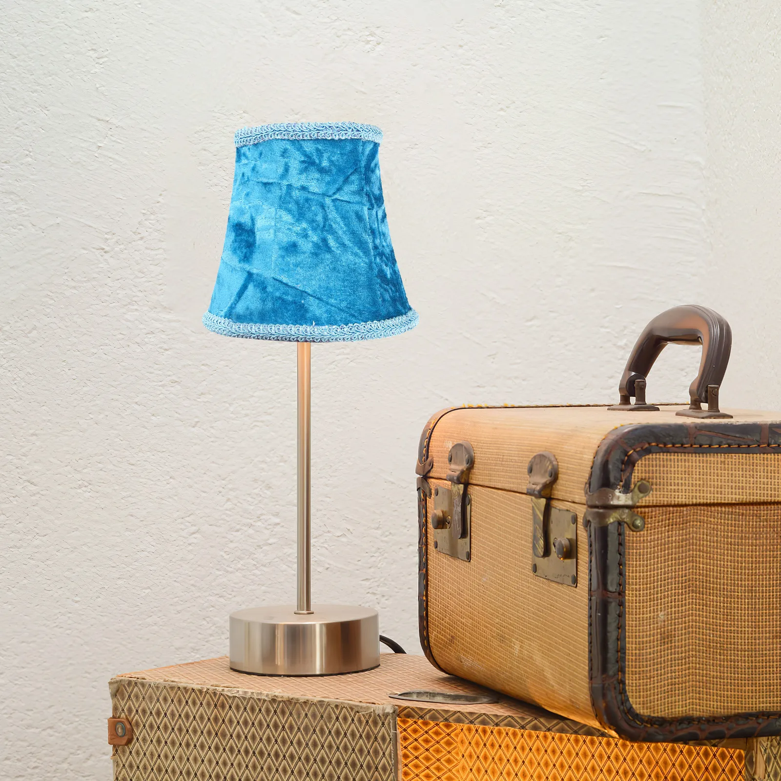 

Retro European Fabric Lamp Shade Table Floor Light Cover Vintage Decorative Replacement Shade For Bedroom Living Room E14 Small