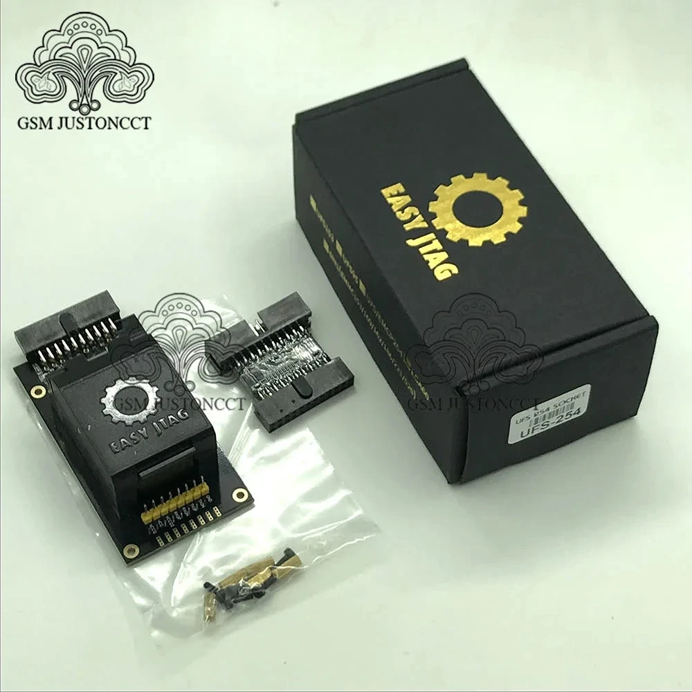 NEW UFS BGA 254 Socket for Easy Jtag Plus box UFS BGA 254 Sockets Adapter (EMMC + UFS 2 IN 1 )