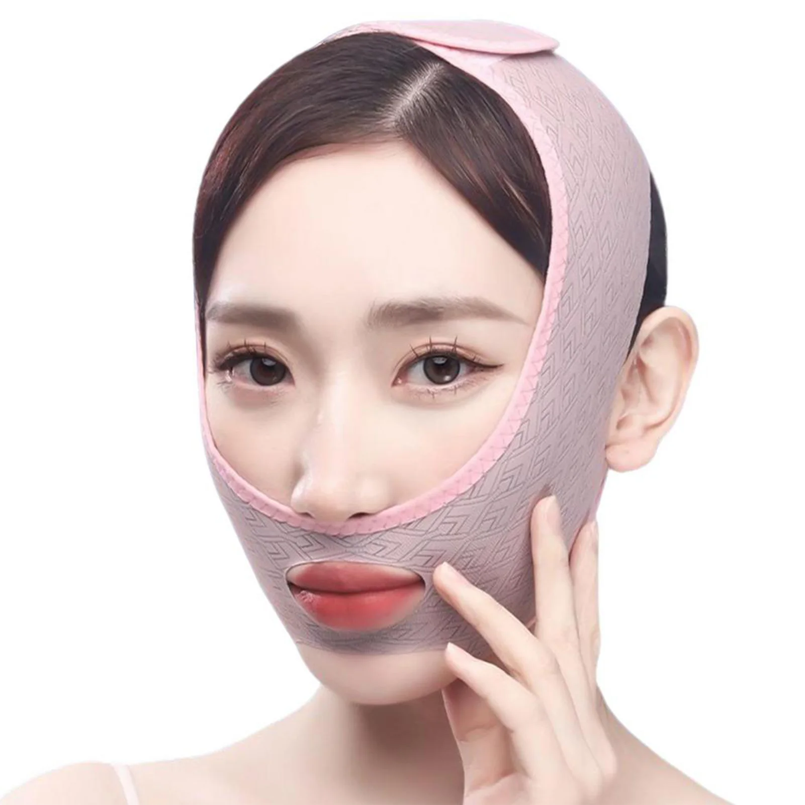 Facial Slimming Strap  Face Lifting Belt V Shaped Slimming Belt for Instant Face Neck Lift