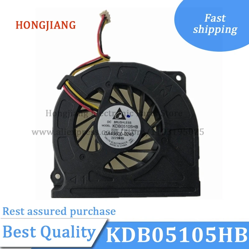 KDB05105HB-E910 ventilador de refrigeración 5V 0.32A CA49600-0240 Fujitsu T901 SH561 S751 E751 FMVMGG75P GG70B ventilador de refrigeración para portátil