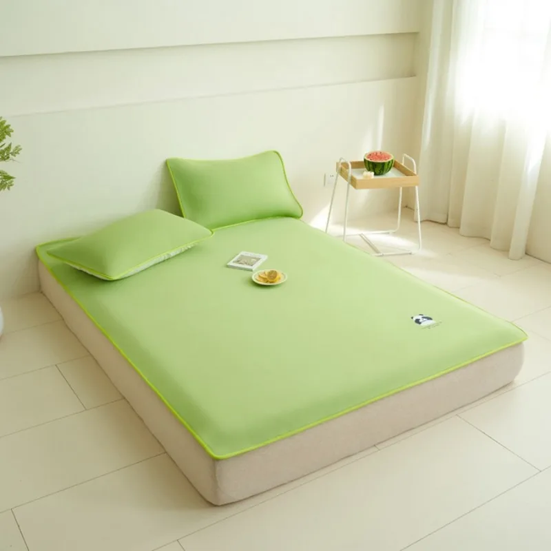 

Popular cute panda frozen cold mat 3D air mat with pillowcase series two-piece set three-piece set