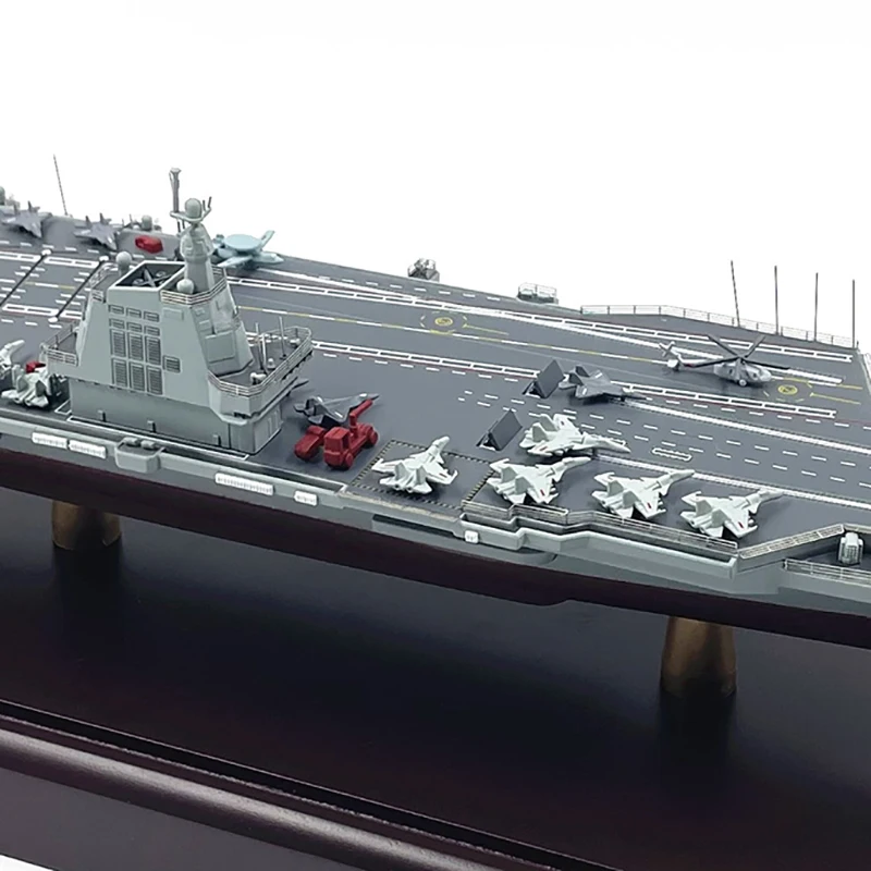 1:1000 Scale Fujian Sea Fighting Fleet Model Alloy Finished Product Type 003 18 Simulation Color Separation Collection Toy Gift