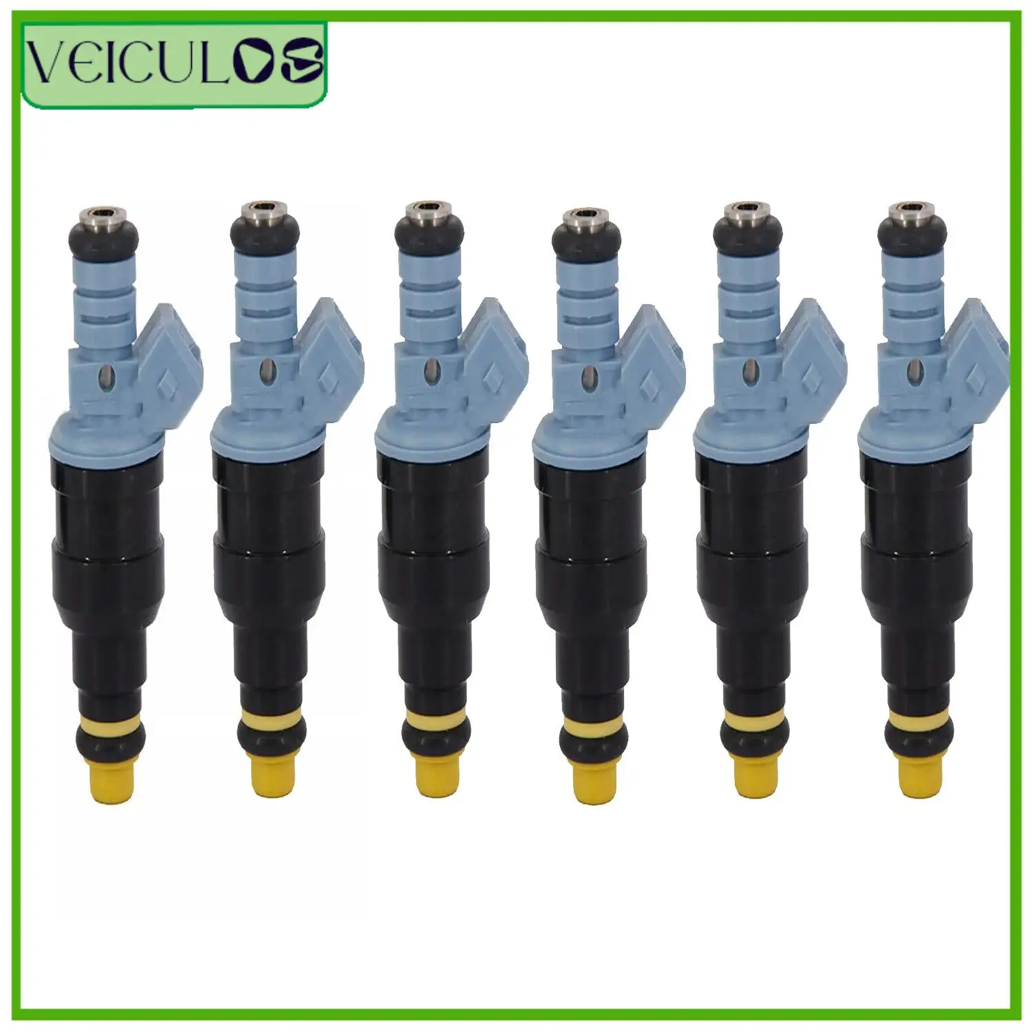 1/6pc Refurbished Fuel Injectors Injector  822-11117 0280150715 For 1986-1990 Ford Bronco II 2.9L V6 0280150716 F47E-A2E