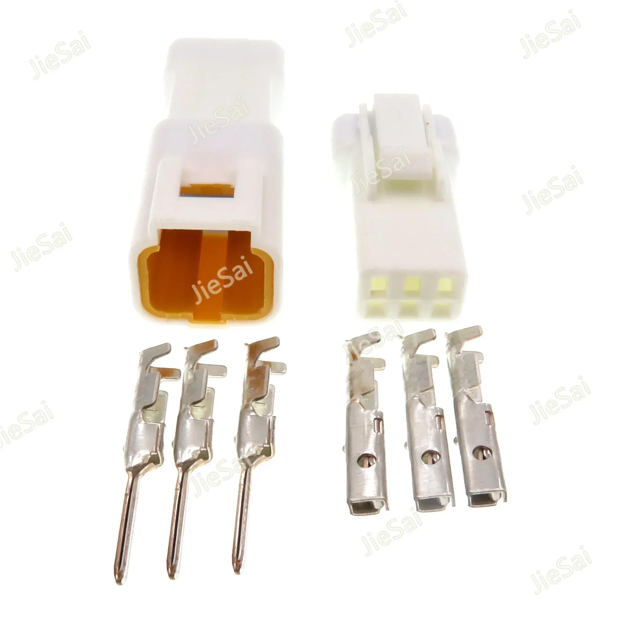3 Pin 03R-JWPF-VSLE 03T-JWPF-VSLE White Waterproof Automotive Plug Wiring Harness Connector