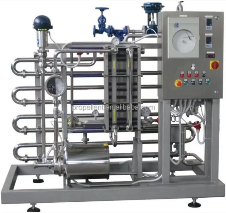 Juice Grade Sanitary Plate Heat Exchanger | High Performance Pasteurizing Equipment, Detachable & Cleanable, CIP SIP Available